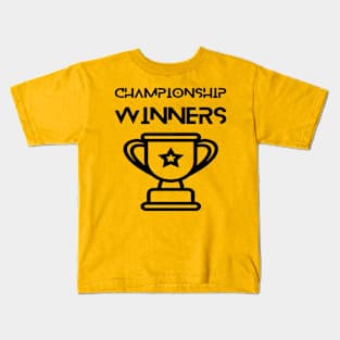 Sports - Championship Winners Kids T-Shirt